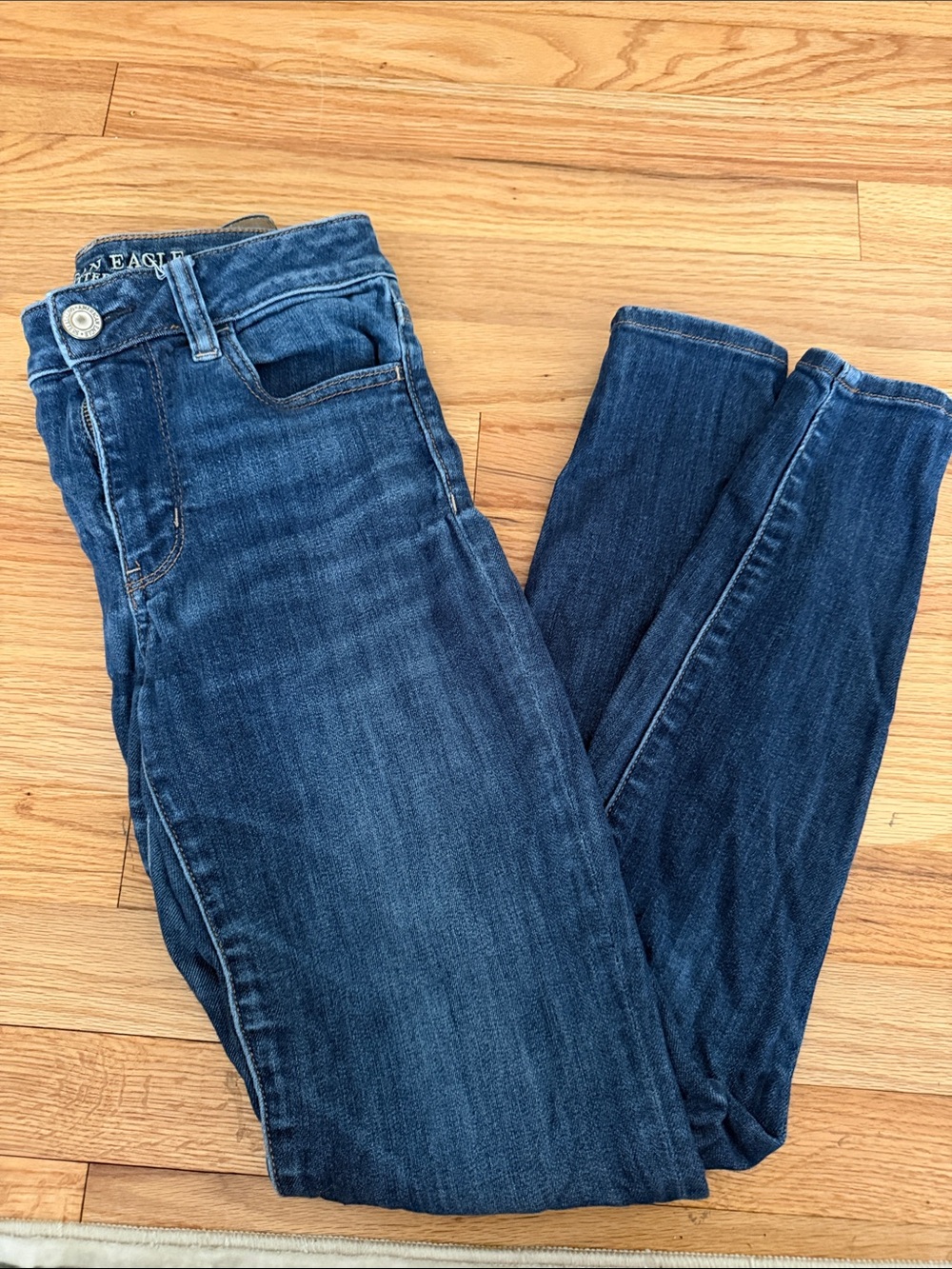 American Eagle Outfitters Indigo Blue Skinny Jeans